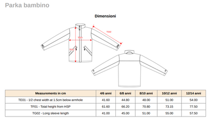 COD. 22 - Parka Elegante Bambino